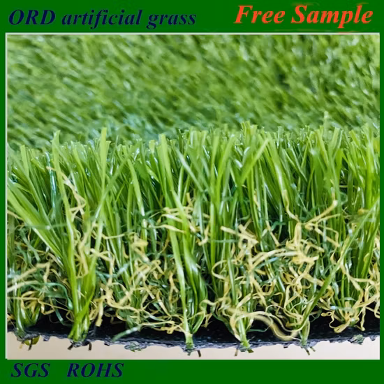 25 ミリメートルレジャー耐火耐久性のある造園用人工芝芝生/人工芝/人工芝/人工芝